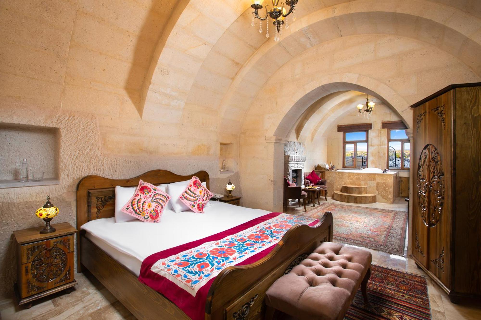 Simera In Cappadocia - Special Class - Best View Rooftop أُتْشيسار المظهر الخارجي الصورة