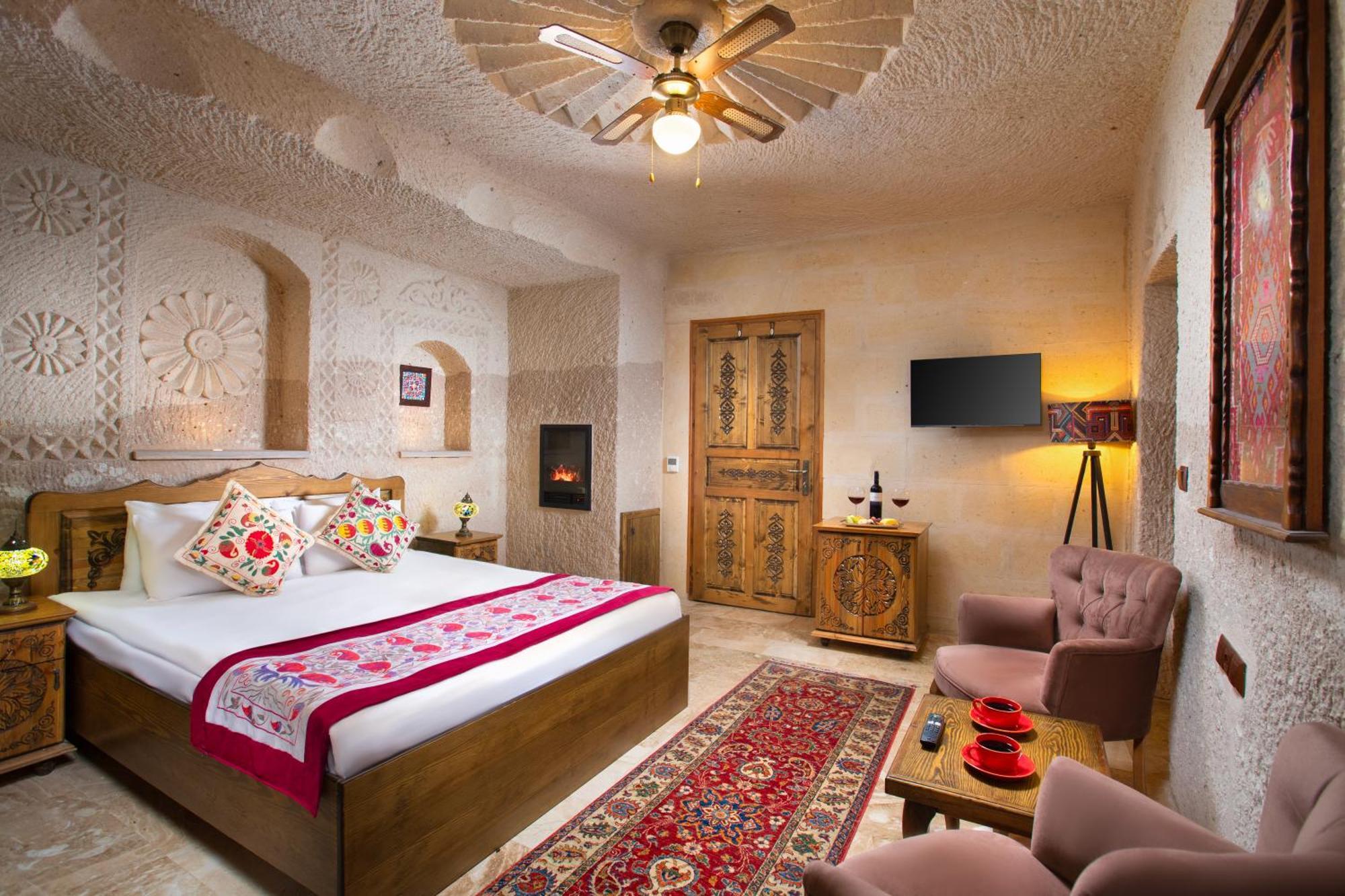 Simera In Cappadocia - Special Class - Best View Rooftop أُتْشيسار المظهر الخارجي الصورة
