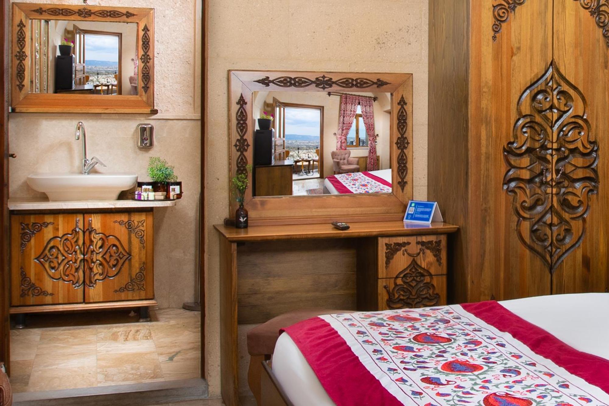 Simera In Cappadocia - Special Class - Best View Rooftop أُتْشيسار المظهر الخارجي الصورة