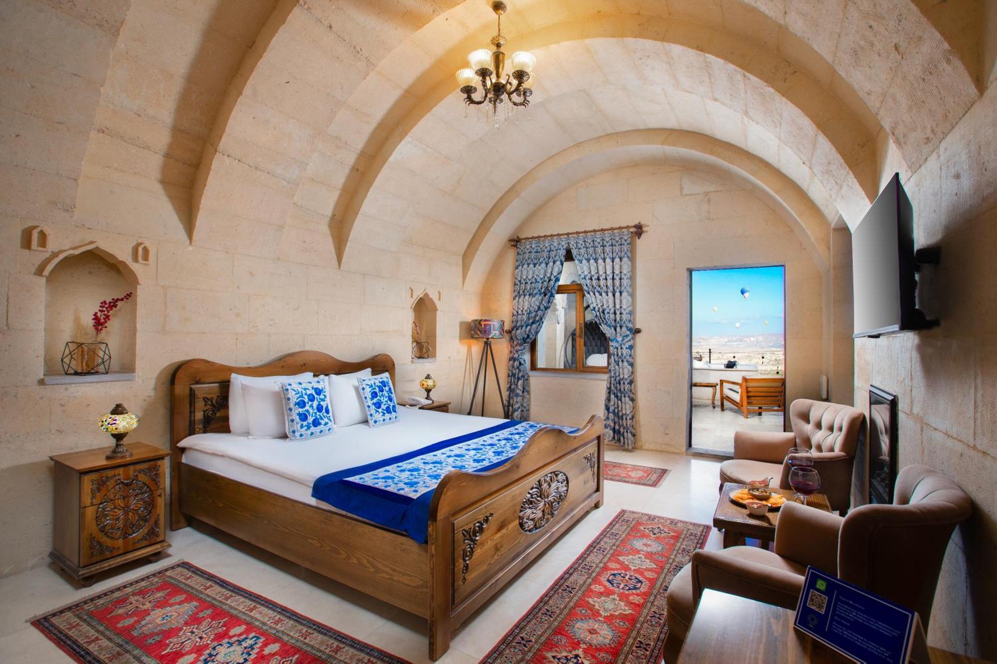 Simera In Cappadocia - Special Class - Best View Rooftop أُتْشيسار المظهر الخارجي الصورة