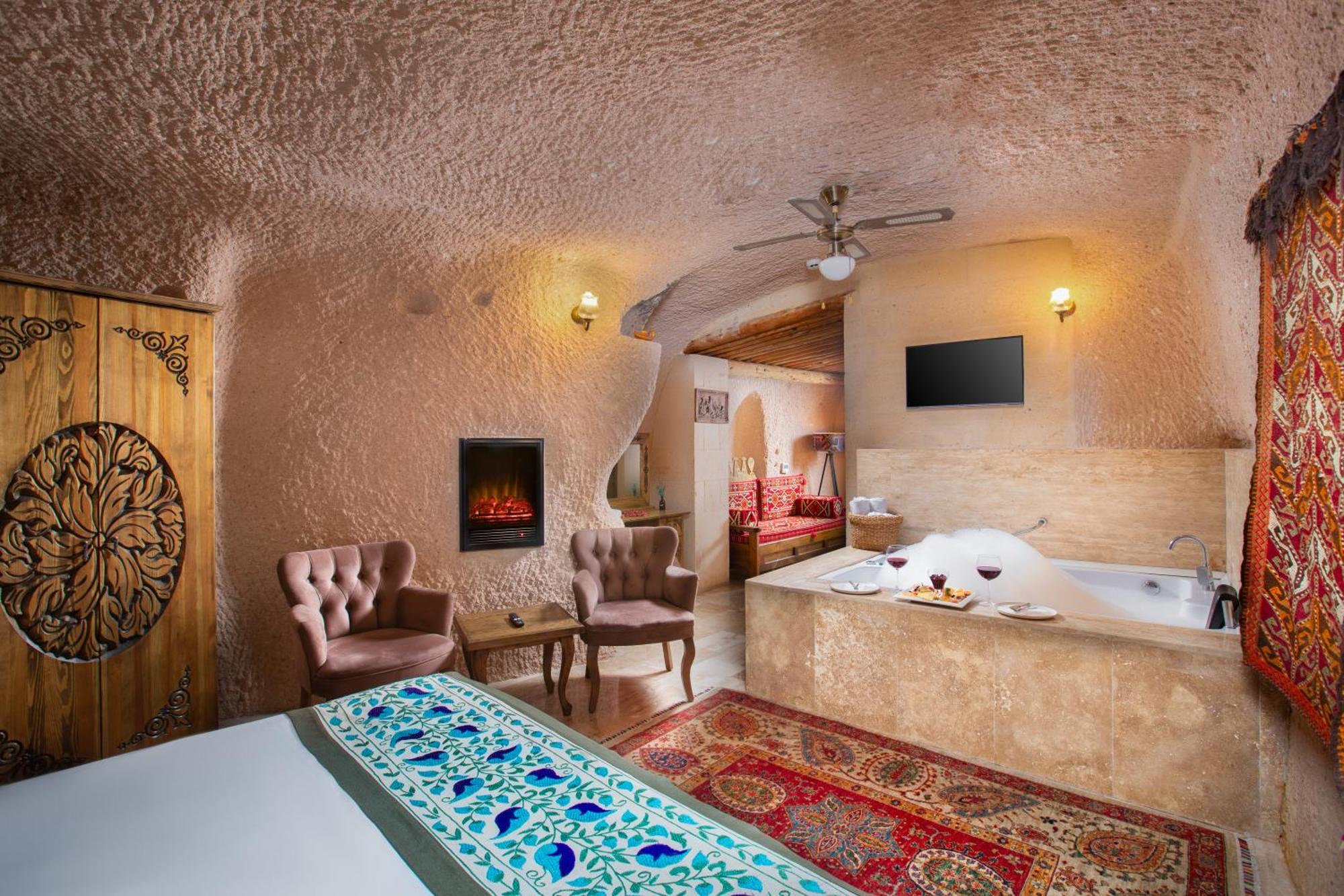 Simera In Cappadocia - Special Class - Best View Rooftop أُتْشيسار المظهر الخارجي الصورة