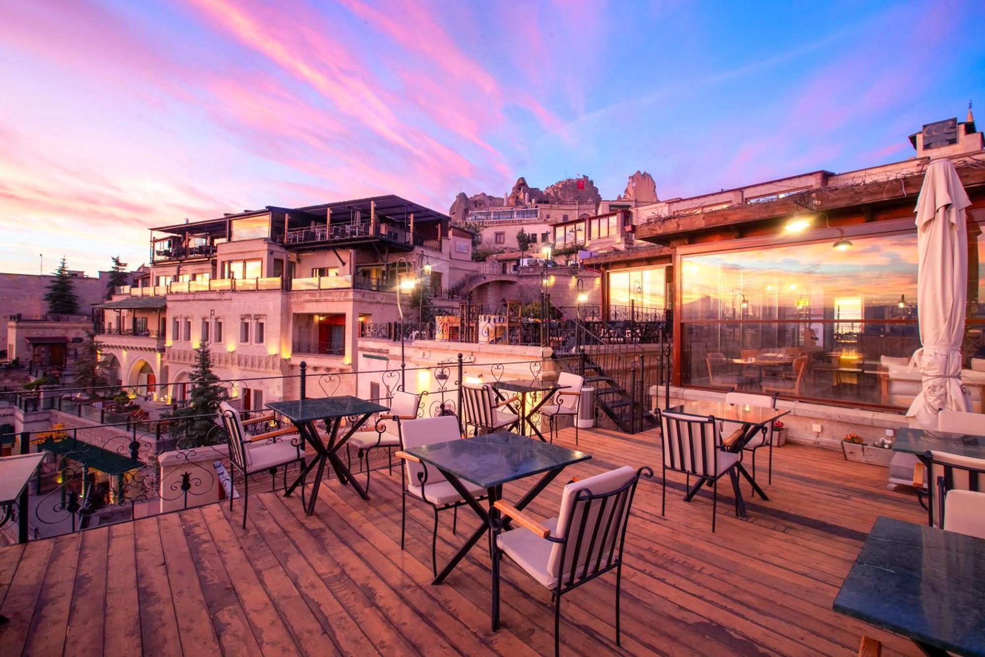 Simera In Cappadocia - Special Class - Best View Rooftop أُتْشيسار المظهر الخارجي الصورة