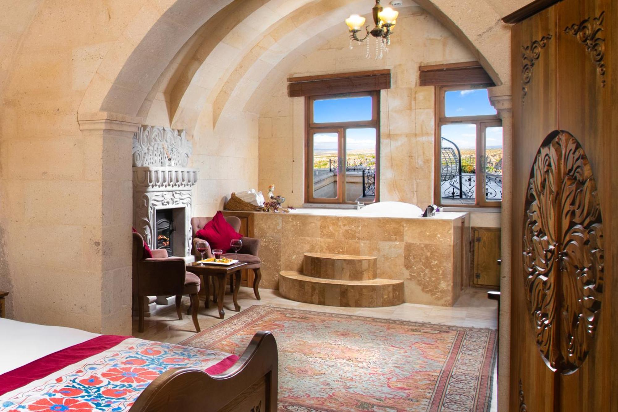 Simera In Cappadocia - Special Class - Best View Rooftop أُتْشيسار المظهر الخارجي الصورة