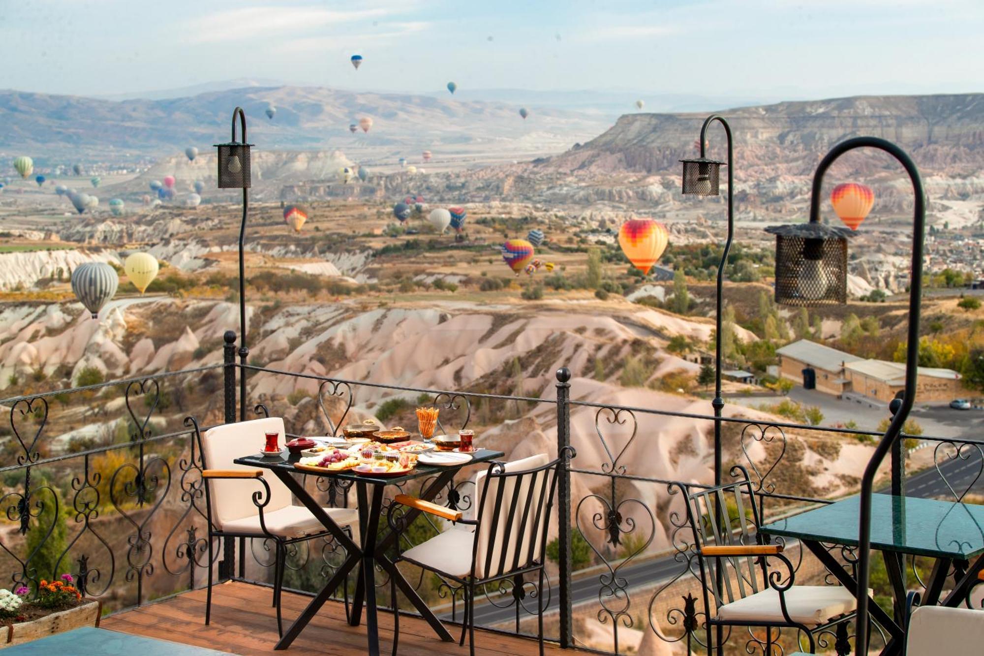 Simera In Cappadocia - Special Class - Best View Rooftop أُتْشيسار المظهر الخارجي الصورة