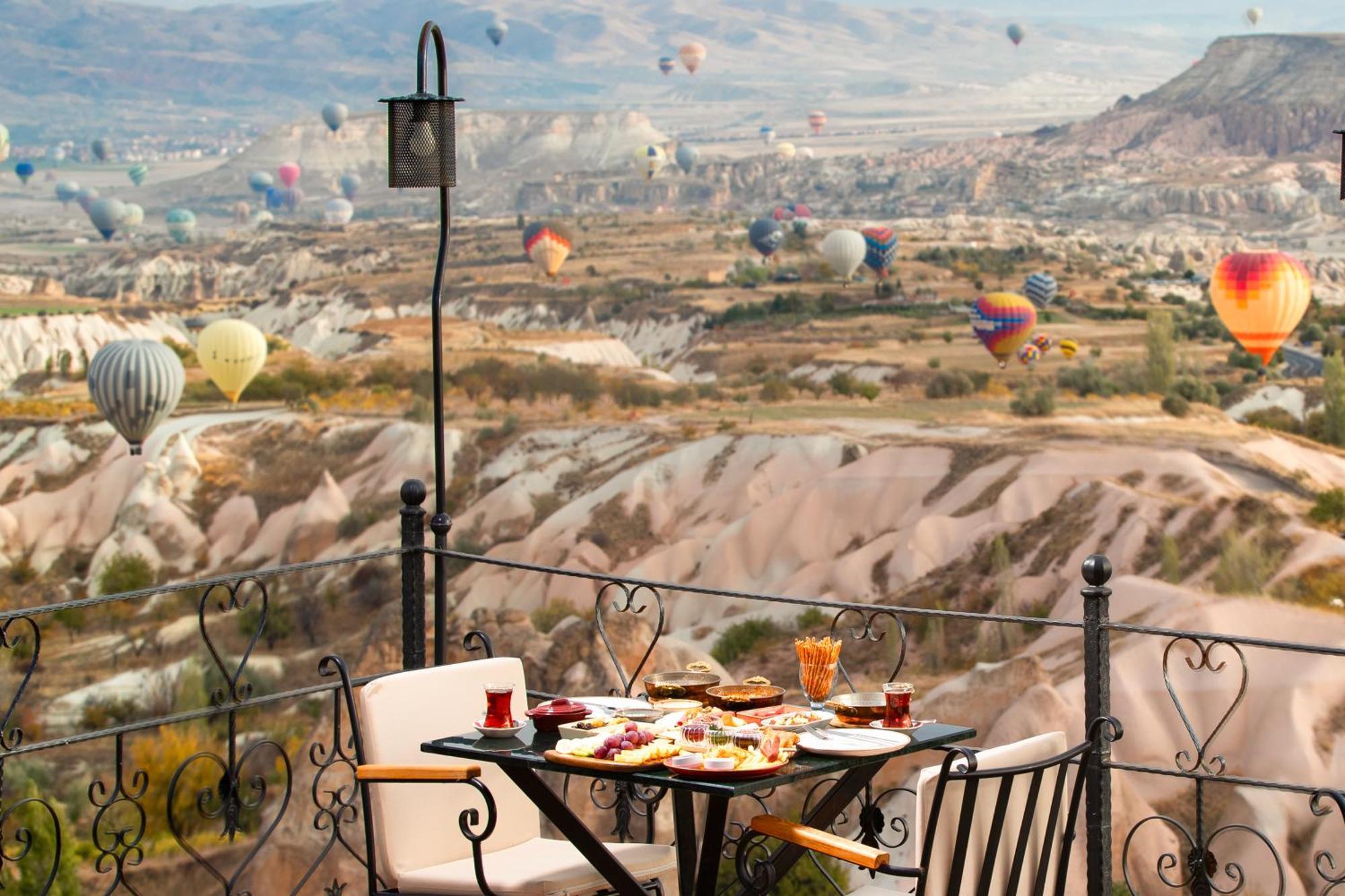 Simera In Cappadocia - Special Class - Best View Rooftop أُتْشيسار المظهر الخارجي الصورة