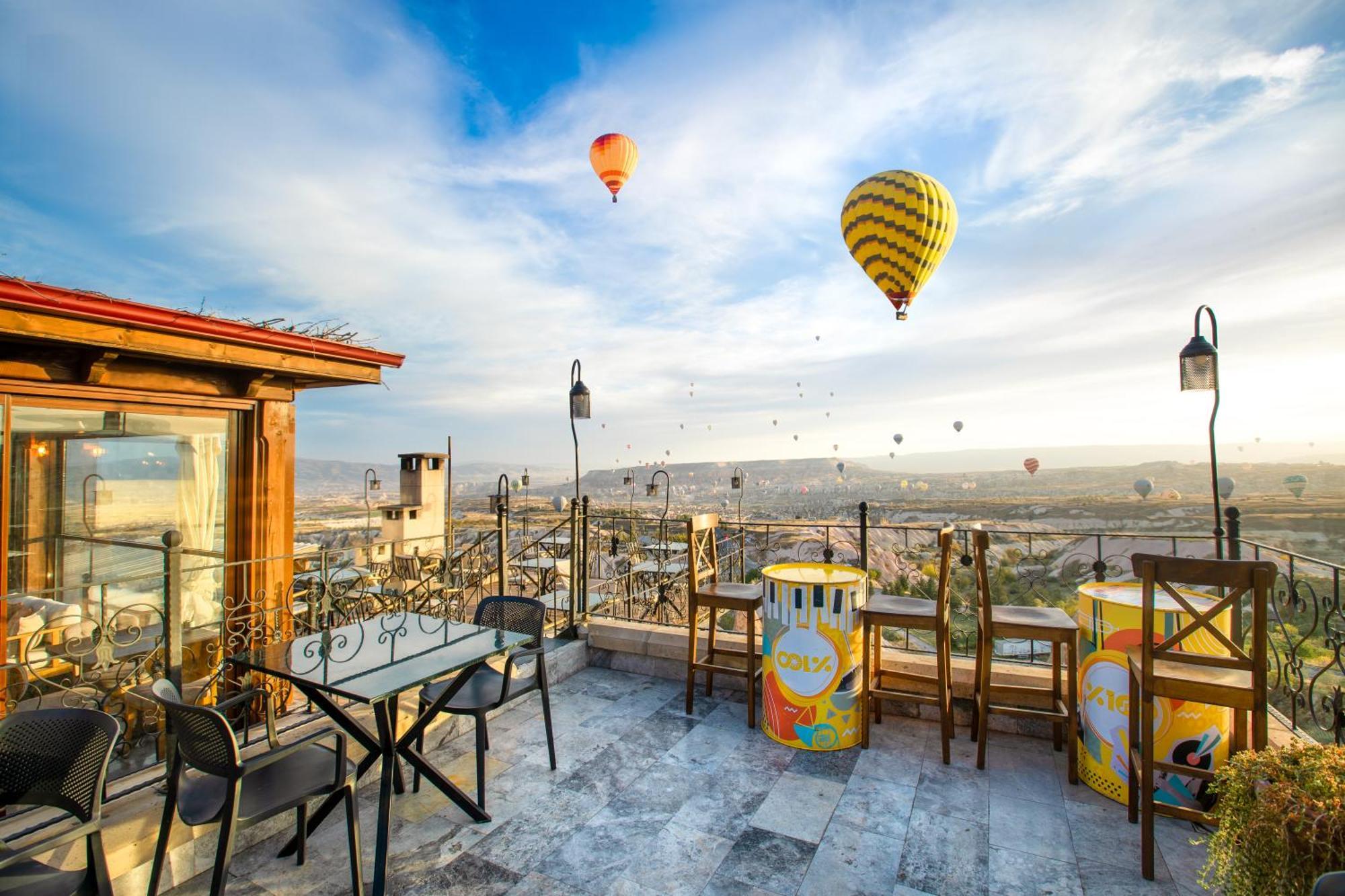 Simera In Cappadocia - Special Class - Best View Rooftop أُتْشيسار المظهر الخارجي الصورة