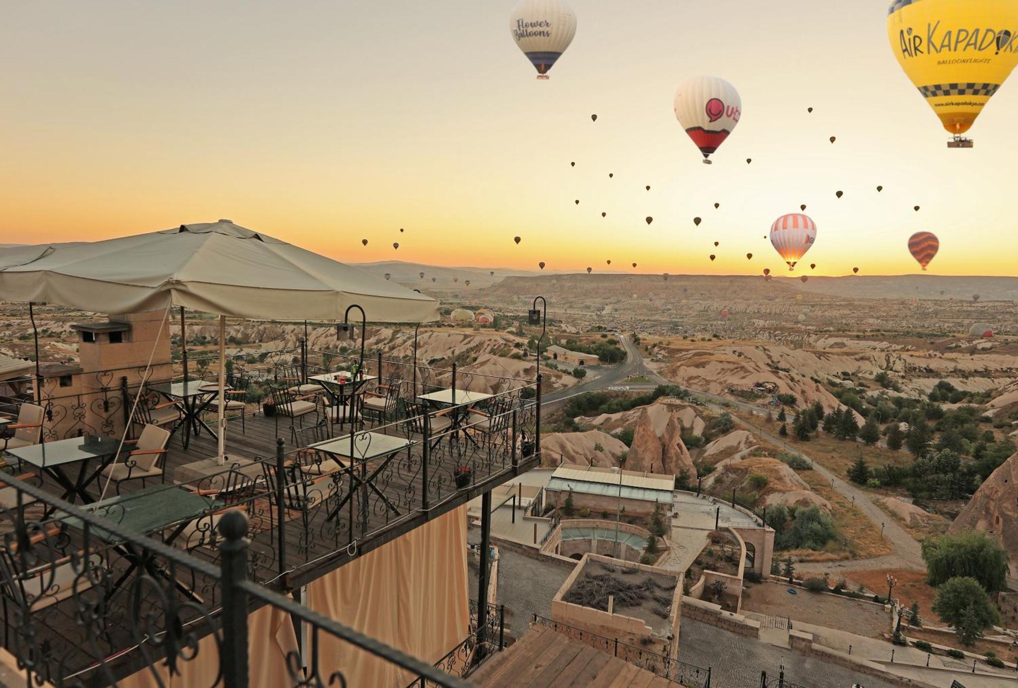 Simera In Cappadocia - Special Class - Best View Rooftop أُتْشيسار المظهر الخارجي الصورة